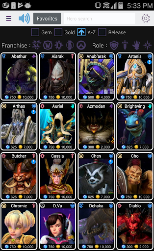 3D Heroes of HOTS - Info, Builder for HOTS