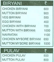 Shahi Biryani Centre menu 4