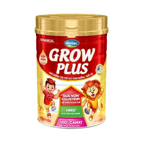 Sữa bột Dielac Grow Plus 1 - lon 850g (cho trẻ từ 1 - 2 tuổi)