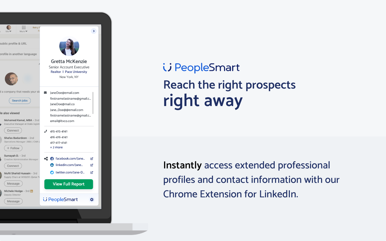 PeopleSmart - Find B2B Emails & Phone Numbers Preview image 3