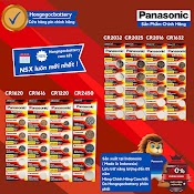 Vỉ 5 Viên Pin Panasonic Cr2032 / Cr2025 / Cr2016 / Cr1632 / Cr1220 / Cr1620 / Cr1616 Pin 3V Lithium Made In Indonesia