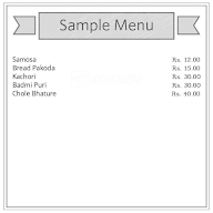 Jugadi Chole Bhature Wala menu 1