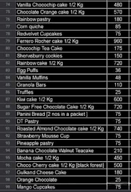 Fantasy Bakery N Patisserie menu 6