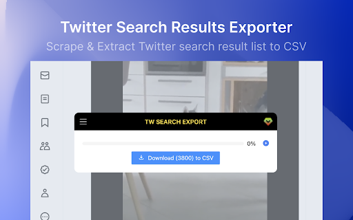 TwSearch - X/Twitter Search Result Export