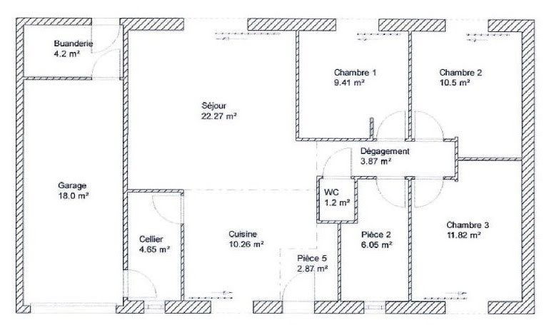 Vente maison 4 pièces 82.9 m² à Lezoux (63190), 195 000 €