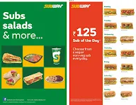 Subway menu 3