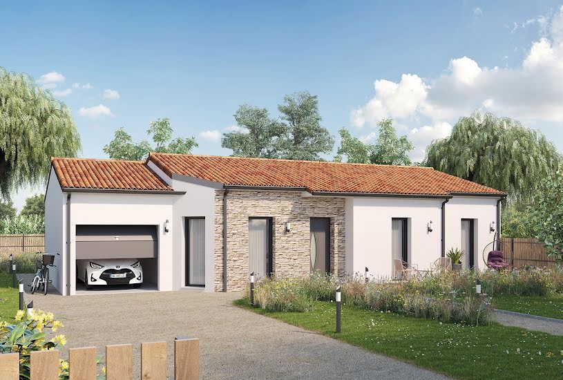  Vente Terrain + Maison - Terrain : 409m² - Maison : 88m² à Saint-Lézin (49120) 