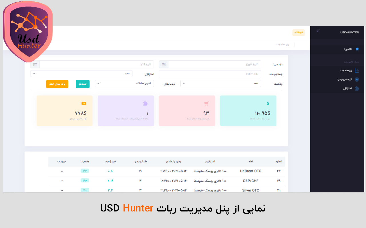 PocketOption Robot USD Hunter Preview image 6