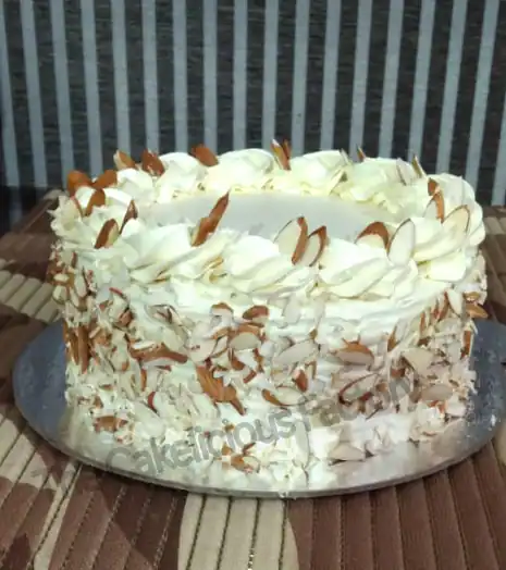 Butterscotch Almond Cake