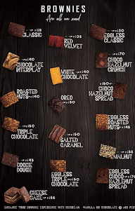 Brownie Heaven menu 3