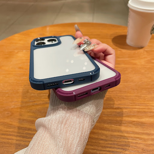 Title 2, Golden Nail Skin Feeling Phone Case, Four-corne...