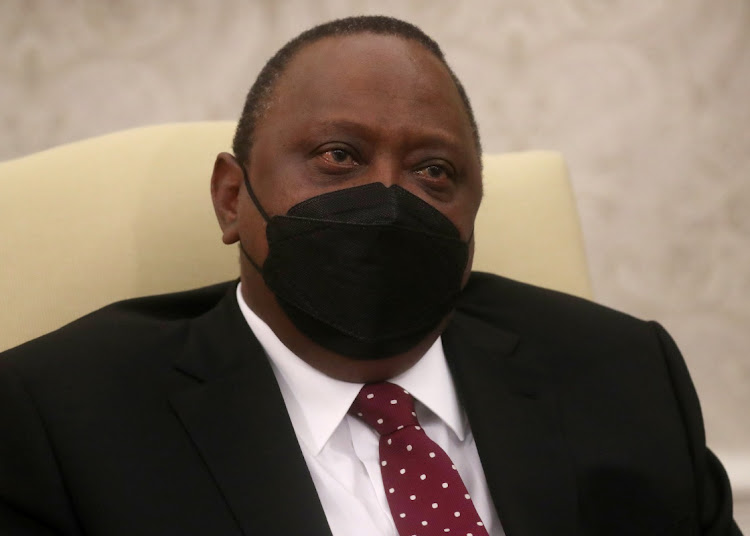 Kenya's President Uhuru Kenyatta.