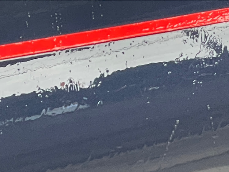 スカイラインの今年もありがとうございました・感謝の気持ちを込めて洗車・ありがとうロニー❗️に関するカスタム事例の投稿画像2枚目
