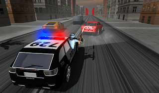 Police car racer 3D image 3