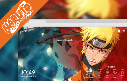 Naruto New Tab Preview image 0