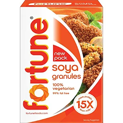 Fortune Soya Granules - 200 gm