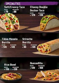 Taco Bell menu 3