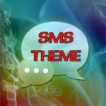 Cover Image of ดาวน์โหลด ธีมควันไฟ GO SMS Pro 3.0 APK