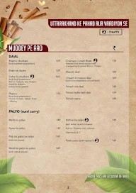 Pahadi Rasoi menu 2