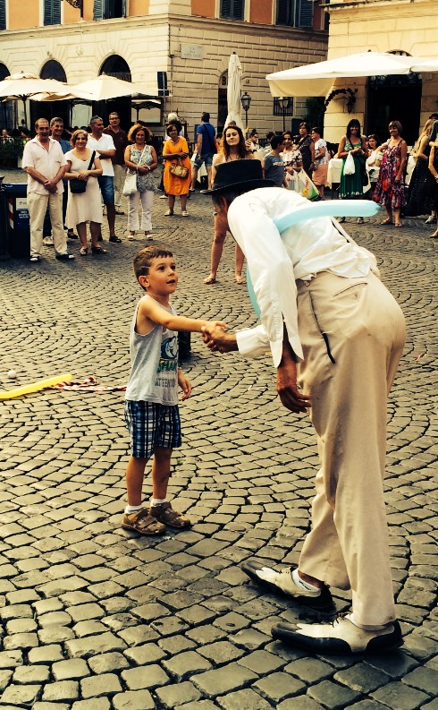 L'artista e il bambino  di Alessandro Ibba