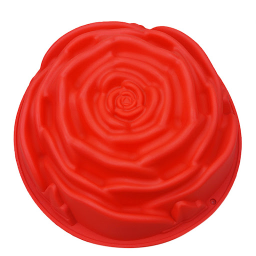 Title 2, Large Silicone Rose Cake Mould Bake stunning ro...