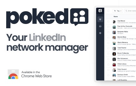 Poked - CRM and Inbox for LinkedIn small promo image