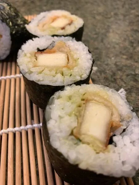 Tempura Paneer Sushi