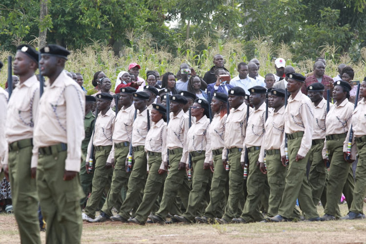 Village administrators in Syombe