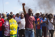 Over a thousand residents protested along Southern Bypass Street in Vredenburg on Wednesday. 