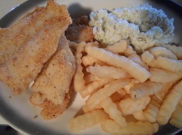 FRIED CATFISH WITH TATOES_image