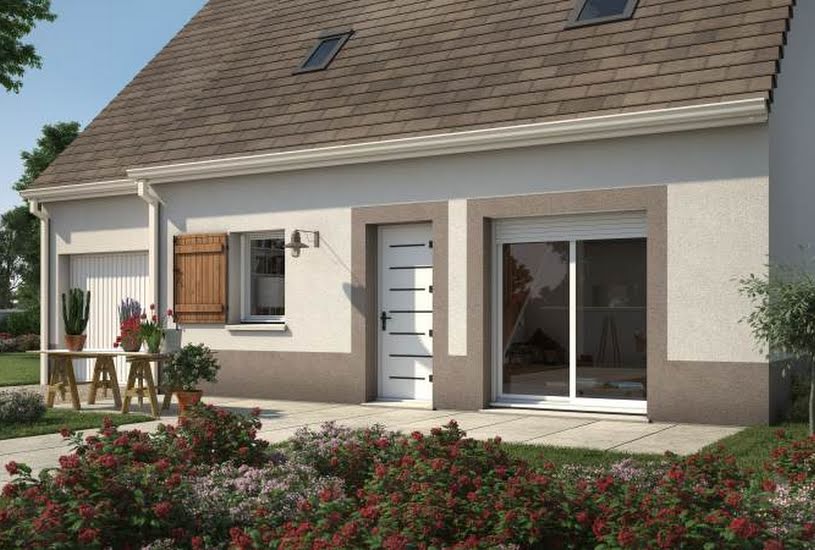  Vente Terrain + Maison - Terrain : 530m² - Maison : 89m² à Gasny (27620) 