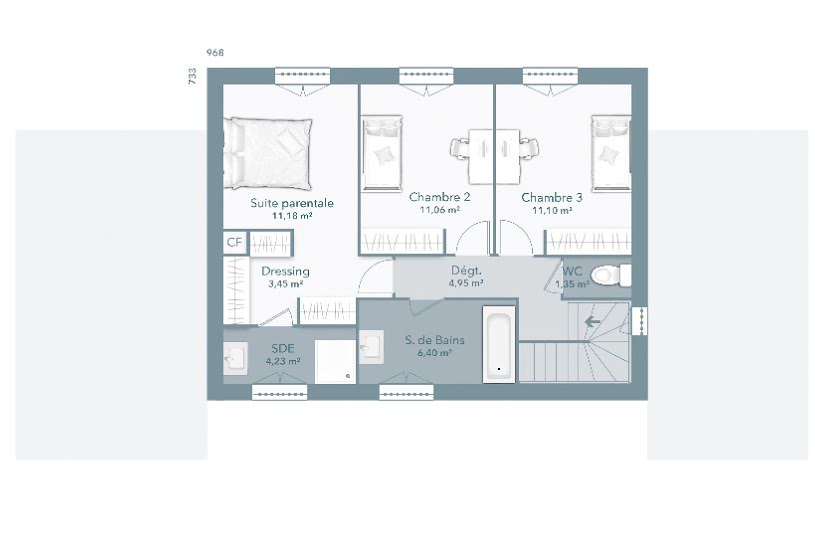  Vente Terrain + Maison - Terrain : 504m² - Maison : 130m² à Marcorignan (11120) 