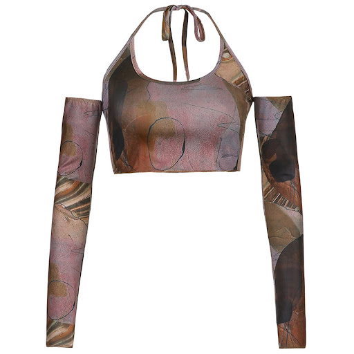 Title 12, Womens Fashion Abstract Print Camisole Top