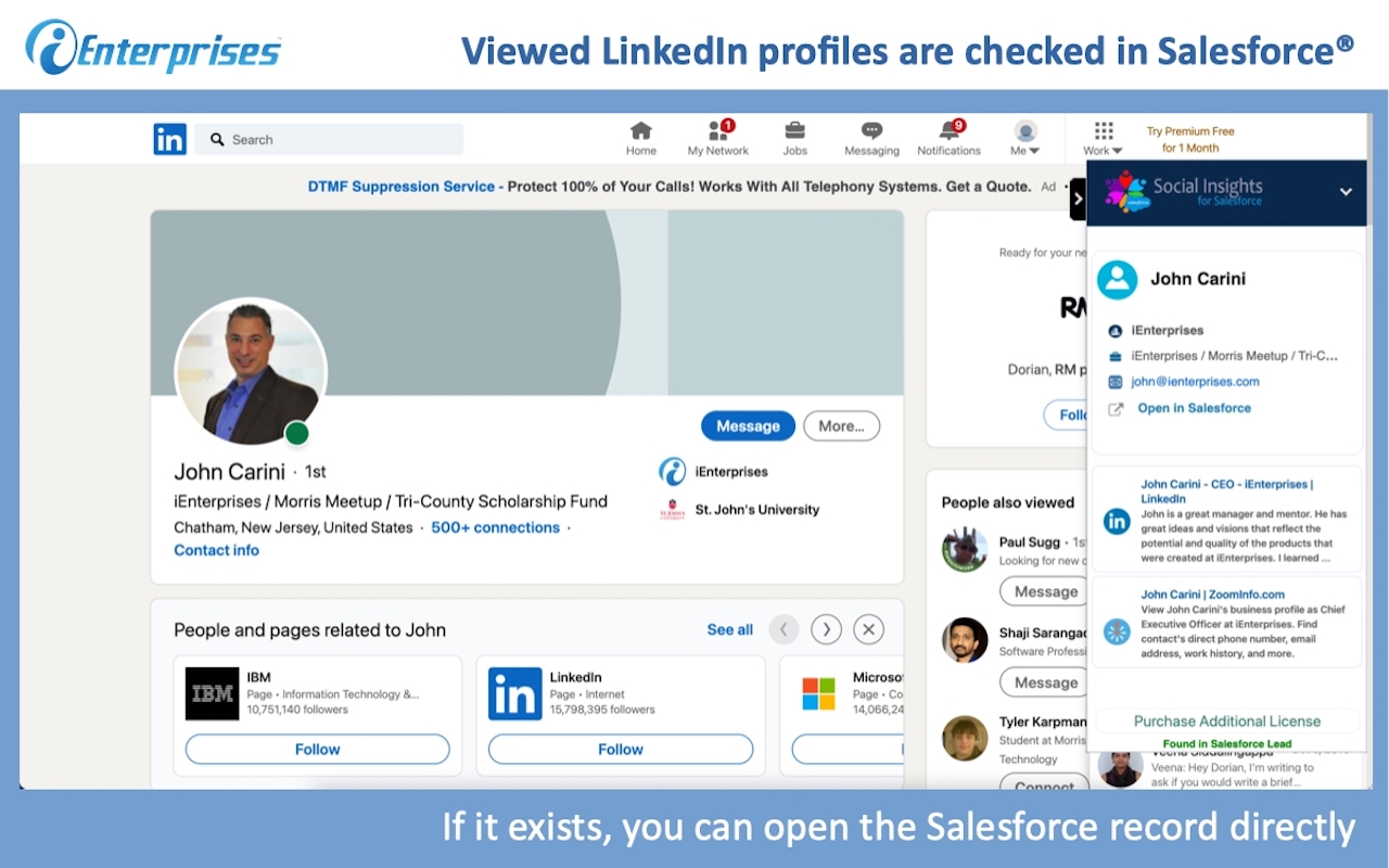 Social Insights for Salesforce and LinkedIn Preview image 0