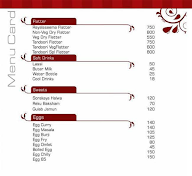 Kritunga Restaurant menu 8