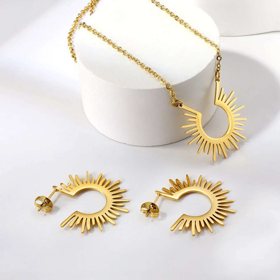 Europese en Amerikaanse stijl sieraden set, gepersonaliseerd design voor een modieuze en unieke uitstraling