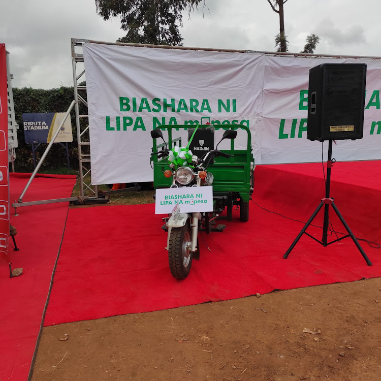 A tuktuk to be won.