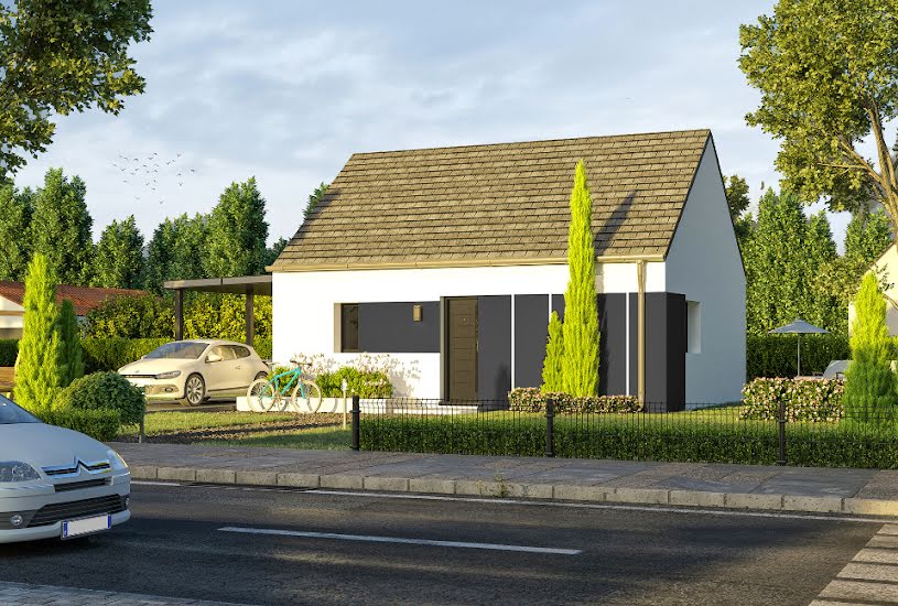  Vente Terrain + Maison - Terrain : 392m² - Maison : 50m² à Romagné (35133) 