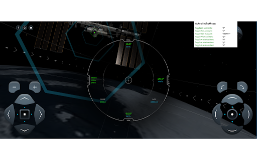 SpaceX ISS Docking Simulator Flight Assistant