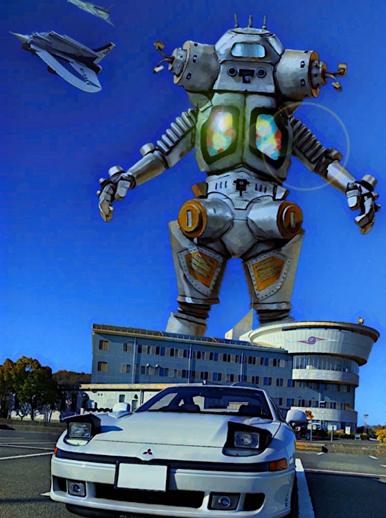 GTOのおらが町の役場を守れGTO嬢・akd-358 TOURER-Vさん・神加工・上空に何かが？・これはもしやに関するカスタム事例の投稿画像11枚目
