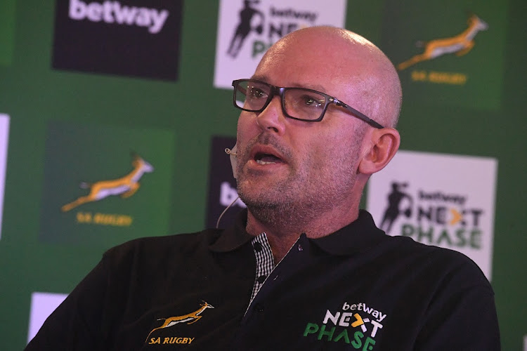 Springbok coach Jacques Nienaber. Picture: GALLO IMAGES/SYDNEY SESHIBEDI