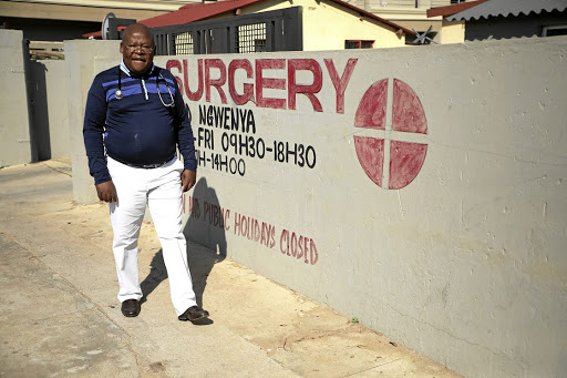 Soweto doctor Daniel Ngwenya whose surgery was stormed by five men in crimes targeted at medics./ANTONIO MUCHAVE