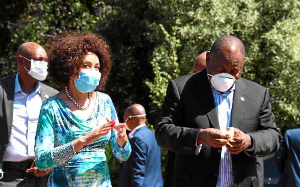 Water and sanitation and human settlement minister Lindiwe Sisulu, whose plans to move informal settlements residents have been met with resistance.