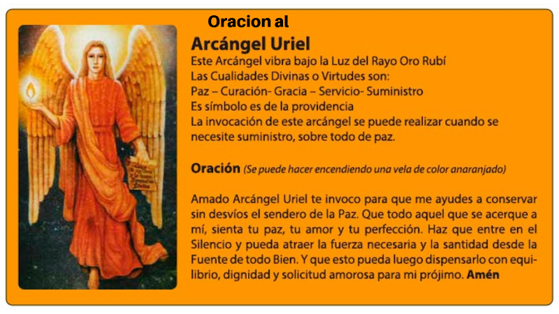 Oracion al Arcangel Uriel | 12 ángeles