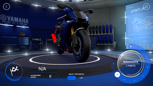 Screenshot Yamaha MyGarage