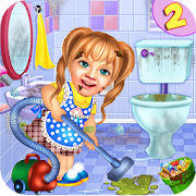 Sweet Baby Girl Cleaning Games: House Cleanup 2020 1.0.0 Icon