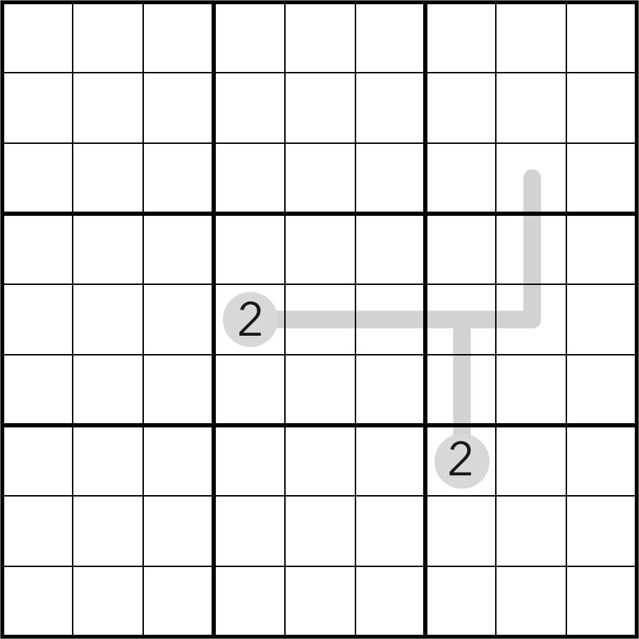 example with the same digits in two bulbs 