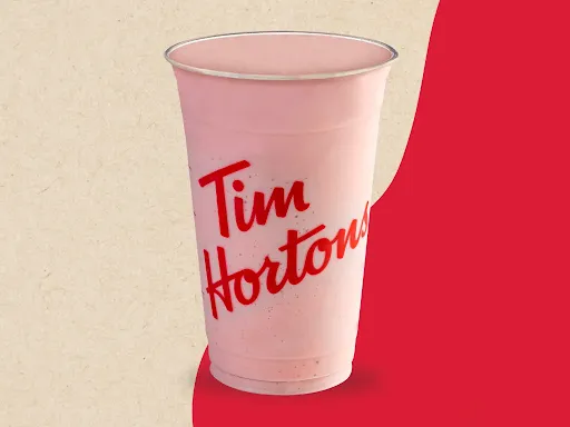 Strawberry Tims Shake (Served Without Whipped Cream)