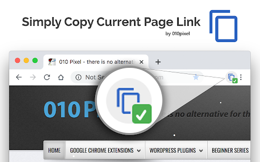 Simply Copy Current Page Link