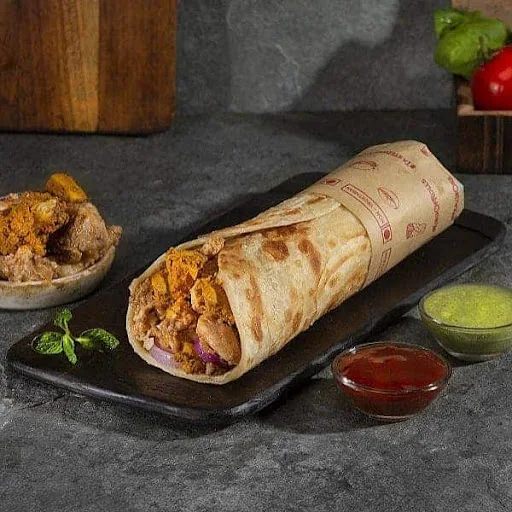 Butter Chicken + Bhuna Chicken Roll ( One Roll )